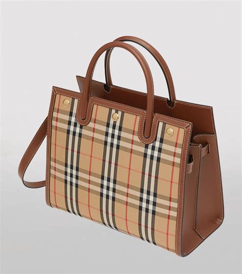 large burberry check bag|burberry small vintage check bag.